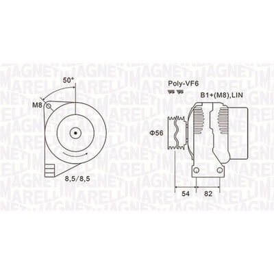 Generátor MAGNETI MARELLI 063732028010