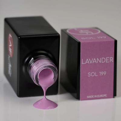 Laif Gel lak fialový SOL 199 Lavander 10 ml