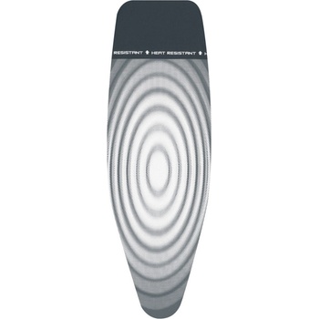 Brabantia Калъф за маса за гладене Brabantia D 1003457, 135x45 см, 8 мм, Топлоустойчива зона за ютия, Тъмносив/Бял (1003457)