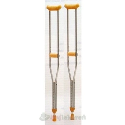 FAZZINI BARLA GR307 Podpazušná Hliníková vysoká, výškovo nastaviteľná na 134-154 cm, 1x2 ks