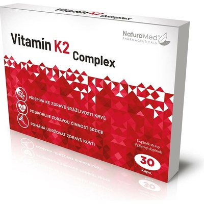 NaturaMed Vitamín K2 Complex 30 kapslí
