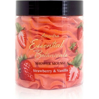 Accentra Sprchová pěna Strawberry & Vanilla Shower Mousse 160 g