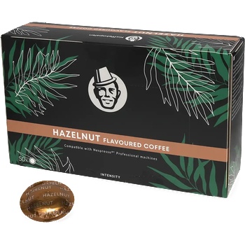 Kaffekapslen Лешниково кафе - Kaffekapslen - 50 капсули за Nespresso® Pro