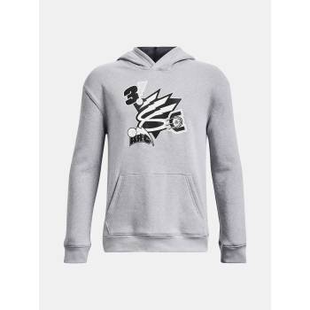 Under Armour Curry Boys Big Splash Hoodie Суитшърт детски Under Armour | Siv | Момчешки | 122