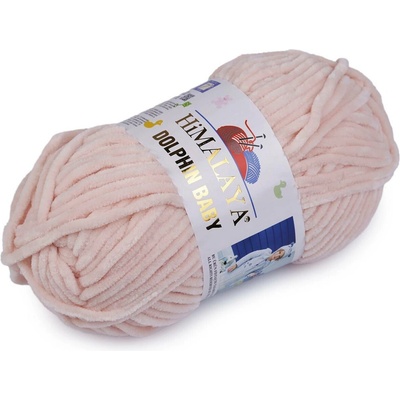 Pletací žinylková příze Dolphin Baby 100 g Varianta: 38 (80353) pudrová světlá, Balení: 1 ks 49488/120346/258016