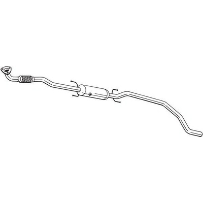 Filtr sazových částic, výfukový systém BOSAL 097-581