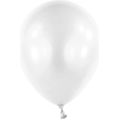 Everts Balloons Balonek Pearl Frosty White 13 cm DM29 bílý perleťový