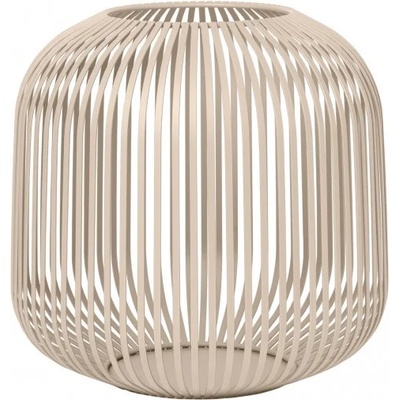 blomus Фенер за свещ LITO M 27 см, бежов, стомана, Blomus (BM66148)