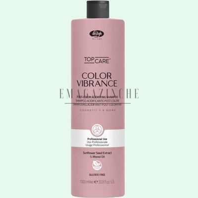 Lisap Professional Milano Lisap Кисел шампоан след боядисване 1000мл. Vibrance Post color Acidifying Shampoo (132505)