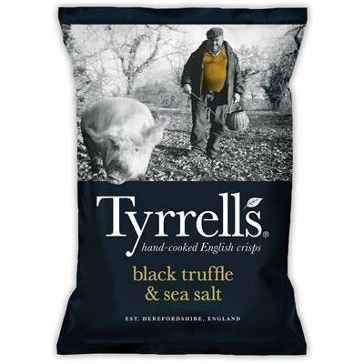 Tyrrells Brambůrky lanýž s mořskou solí 135 g