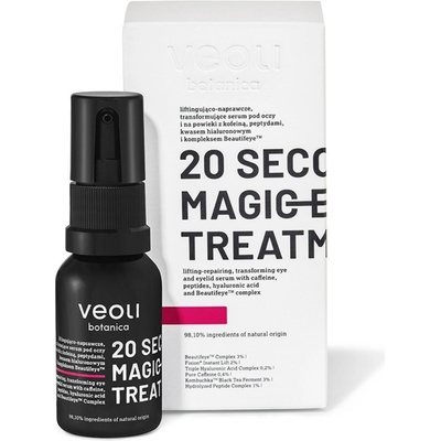 Vidaxl 20 Seconds Magic Eye Treatment liftingové a regeneračné sérum na oči a očné viečka 15 ml