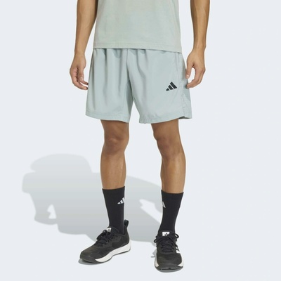 adidas pánske fitness šortky zelené