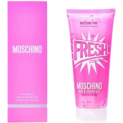 Moschino Pink Fresh Couture sprchový gél 200 ml