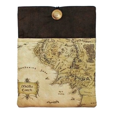 All Rolled Up Obal na knihu Pán prstenů Mapa Třetího věku – Zboží Dáma
