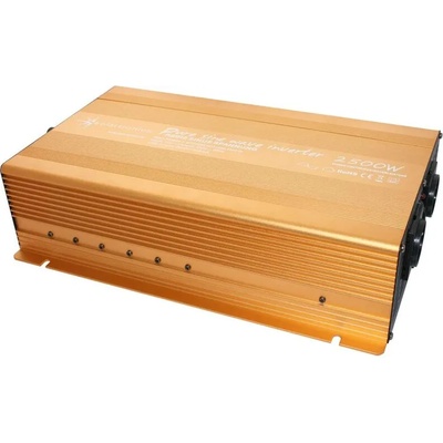 solartronics Инвертор np 12v 2500 w, Пълна синусоида златна серия с usb (0212251ge)
