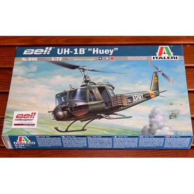 Italeri Model Kit vrtulník 0040 UH 1B HUEY CF 33 0040 1:72