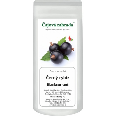 Čajová zahrada Černý rybíz černý ochucený čaj 1 kg