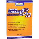 NOW Now - ВИТАМИН b-12 instant energy - 75 ПАКЕТА