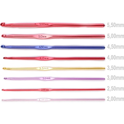 Kovový háček - 2,5mm