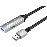PremiumCord Активен кабел USB-A 3.2 Gen1, удължител, повторител, A - A, M/F, 15 м, черен KU3REP15AL (KU3REP15AL)