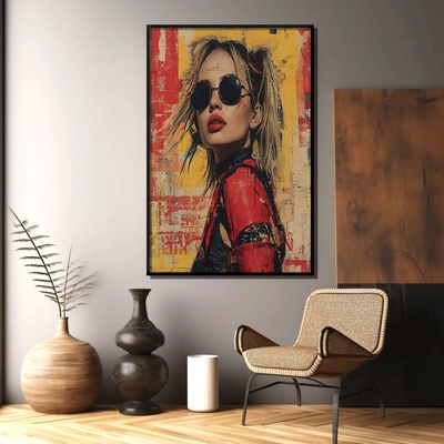 Decono Картина Дама с Очила