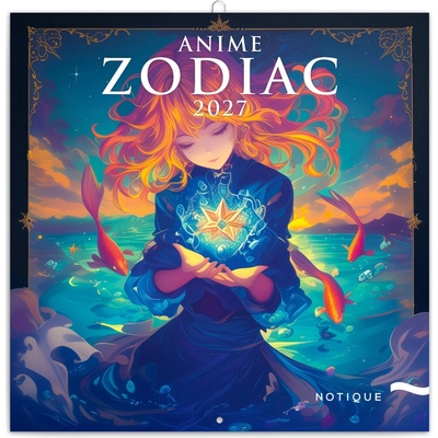 poznámkový Anime Zodiac, 30 x 30 cm 2027