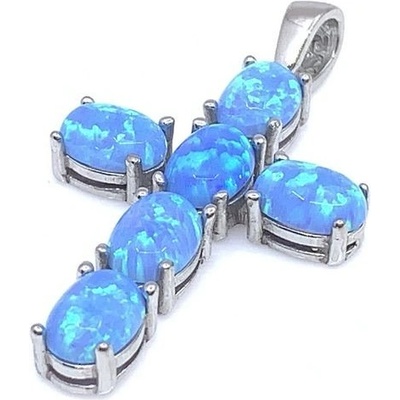 Jan Kos jewellery Stříbrný přívěsek s opálem MHT 3186 SL00