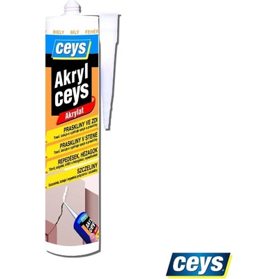 Ceys Akryl praskliny ve zdi 280 g bílá