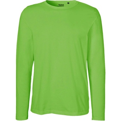 Neutral pánske tričko s dlhým rukávom NE61050 lime