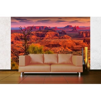 DIMEX ART s. r. o Самозалепваща се флизелинова фототапета долина на паметниците 375 x 250 см