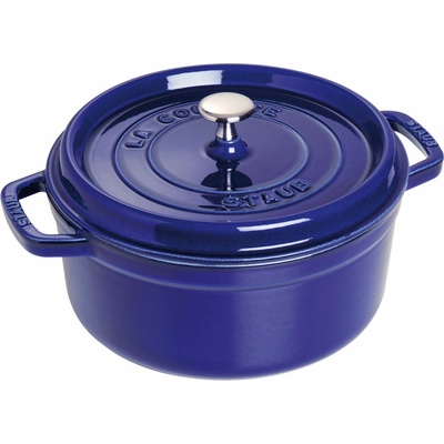 Staub Liatinový hrniec s pokrievkou Cocotte, tmavomodrá, 24 cm / 3,8 l 1004297