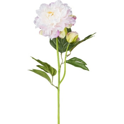 Umělá květina pivoňka výška 54 cm Gasper - růžová