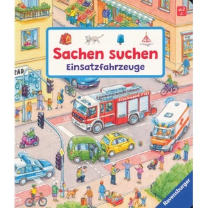 Sachen suchen: Einsatzfahrzeuge | Susanne Gernhäuser, Stefan Seidel (ISBN: 9783473436866)