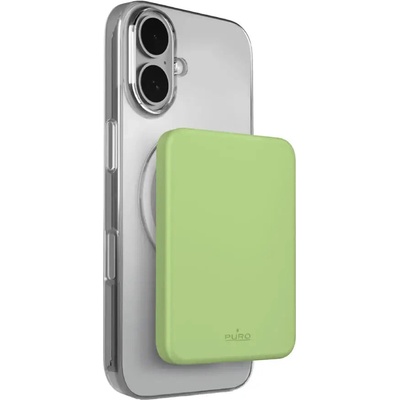 PURO Външна батерия Puro 4200mAh MagSafe USB-C (PUFCBB40P2MAGGRN17)
