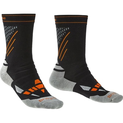 Bridgedale XC Race Black/Stone závodní běžkařské ponožky