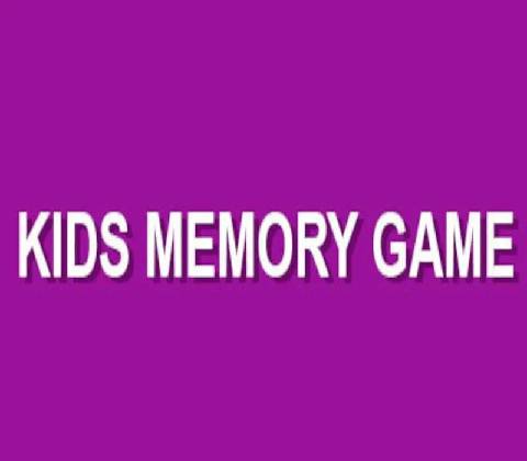 Kids Memory Game