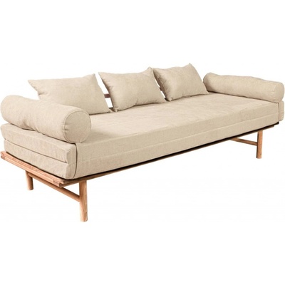 Woodman Krémově bílá látková Home Le MAR 201 cm – Zboží Mobilmania