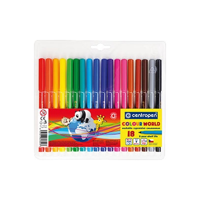 Centropen Colour World 7550 18ks – Hledejceny.cz