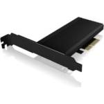 RaidSonic IB-PCI208-HS 1-портова разширителна карта M. 2 NVMe M. 2 2280/2260/2242/2230 PCIe x4 (IB-PCI208-HS)