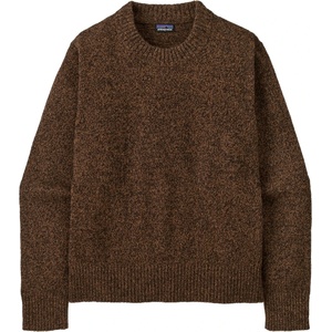 Patagonia Дамски вълнен пуловер Patagonia Women's Recycled Wool Crewneck Sweater Wool jumper - Dappled: Den Brown (105-3165-1112)