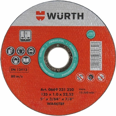 Würth Řezný kotouč 115 x 22,2 x 1mm 0669231150961 1