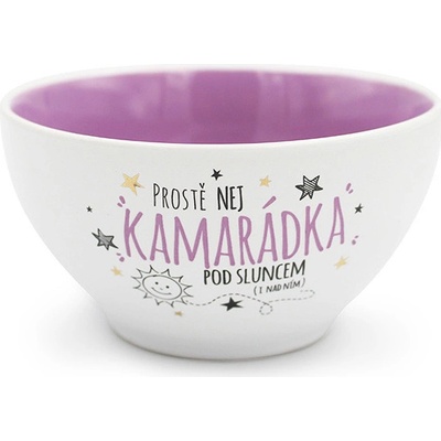 Nekupto Snídaňová miska Nej kamarádka pod sluncem 400 ml 13,2x7,2 cm