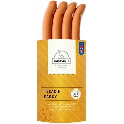 Gašparík Párky Teľacie cca 200 g