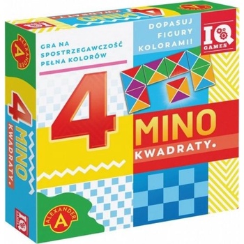 Alexander Toys Александър 4 - Мино - Квадрати Логическа настолна игра (454322) (454322)