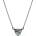 Silenti Jewelry Сребърно колие "Революция" - Черен