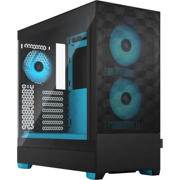 Image 1 of Fractal Design Pop Air RGB Cyan Core TG Clear (FD-C-POR1A-02)