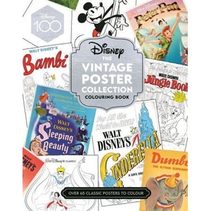 Disney The Vintage Poster Collection Colouring Book (ISBN: 9781800784390)