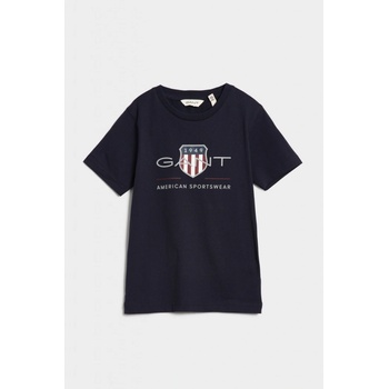 Gant Archive Shield Ss T-shirt modrá
