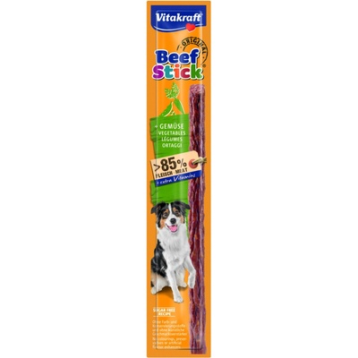 Vitakraft Beef Stick pre psov zelenina 12 g