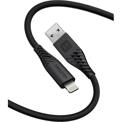 Swissten 71533010 USB / Lightning, 60W, 1,5m, černý